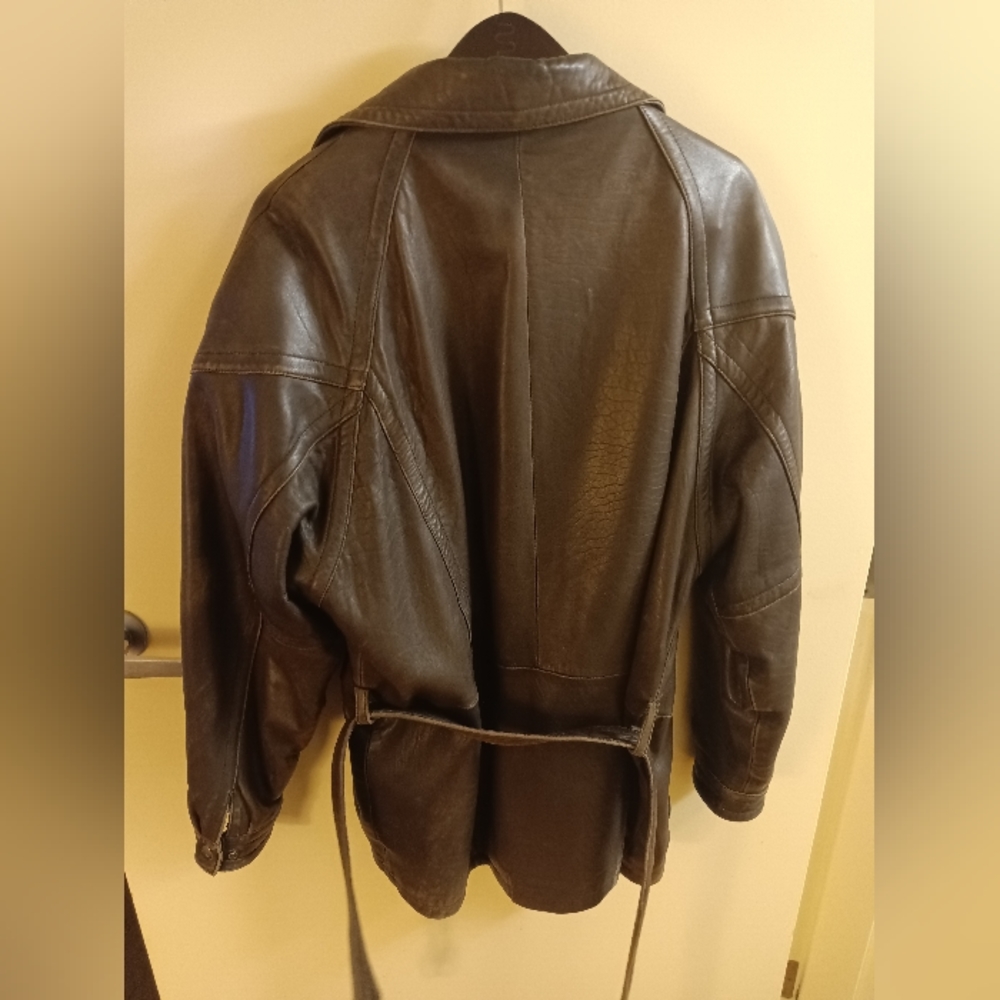 Heavy midway vintage leather